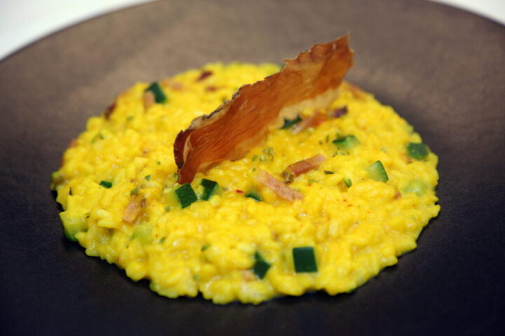 risotti con salumi
