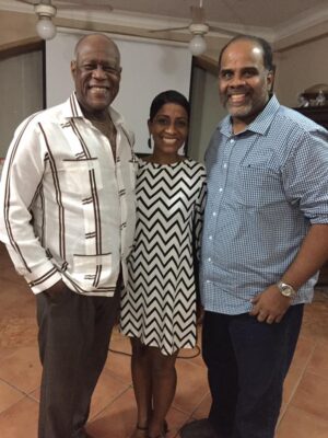 william liriano junto a su hermana rossy & johnny ventura
