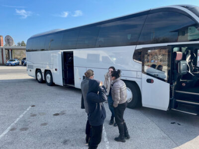 ancora foto di profughi a fernetti trieste
