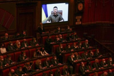 zelensky camera deputati afp
