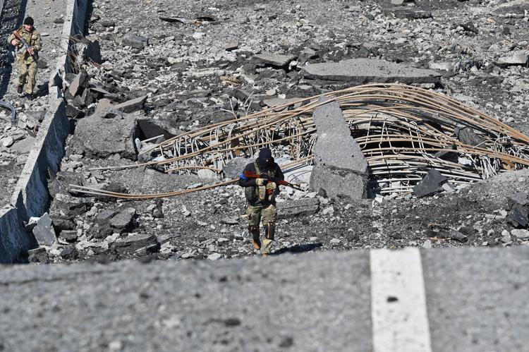ucraina guerra macerie afp