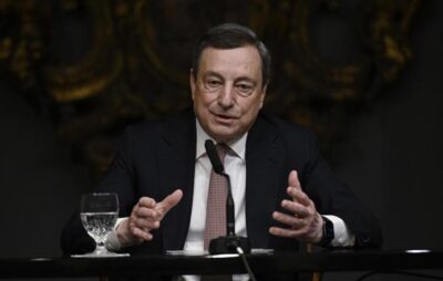 draghi mani afp