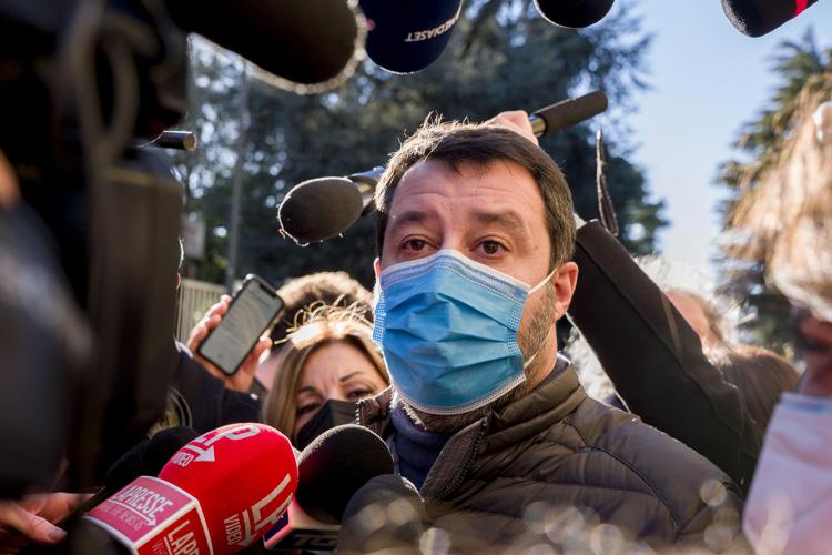 salvini microfoni mascherina fg