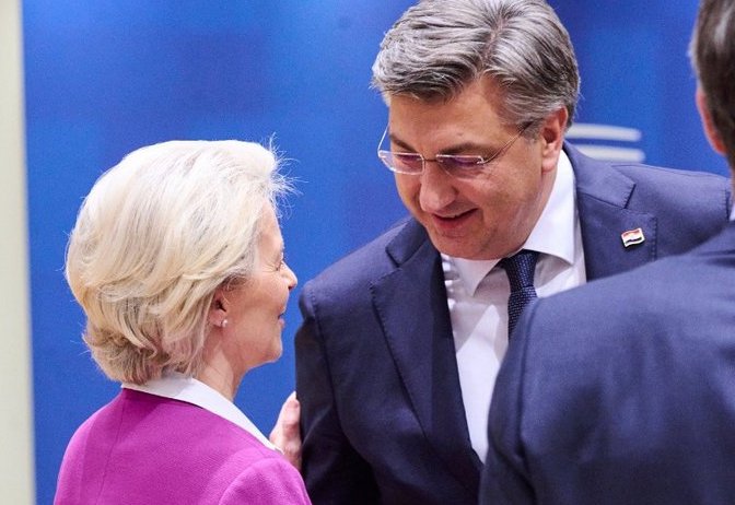 von der leyen andrej plenković