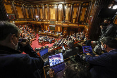 >>>/ lega e fi non votano la fiducia a draghi, verso le elezioni