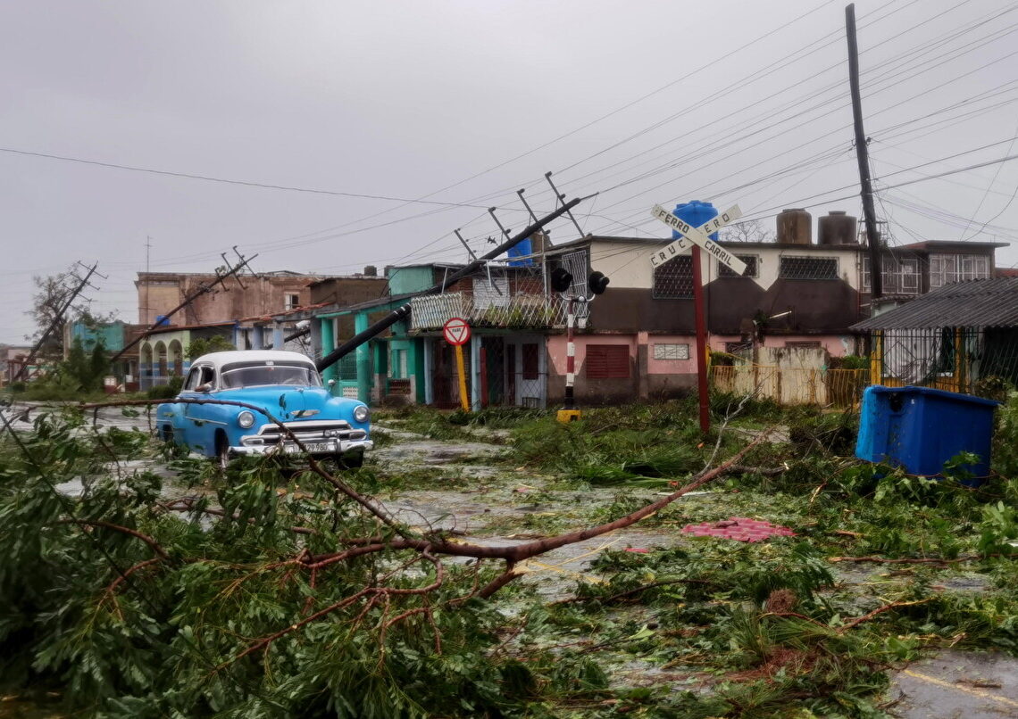 aftermath of hurricane ian in cuba