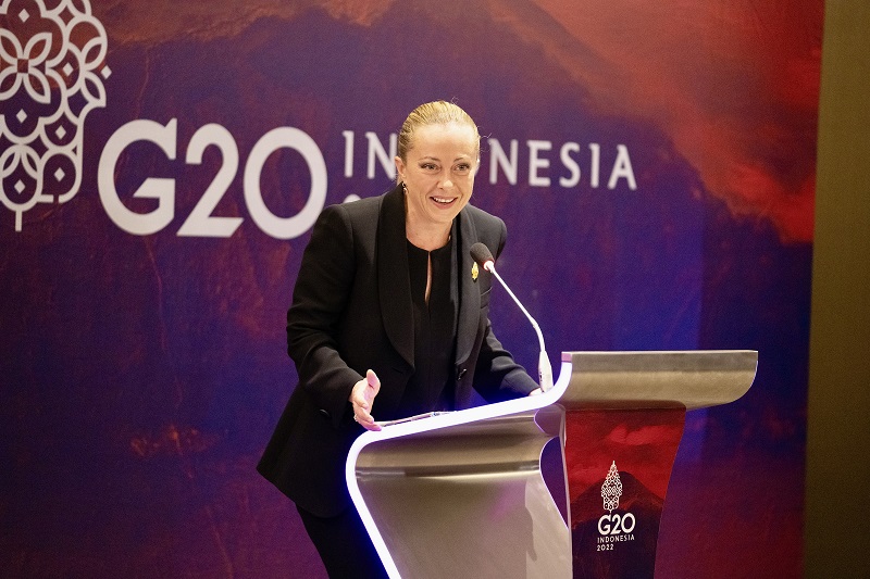 giorgia meloni g20 indonesia