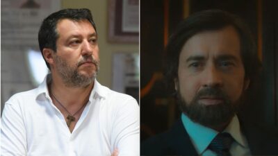 salvini the bad guy ponte stretto