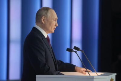 putin delivers state of the nation address before federal assembly