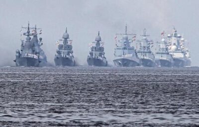 navi russe con 84 missili nel mar nero e nel mediterraneo