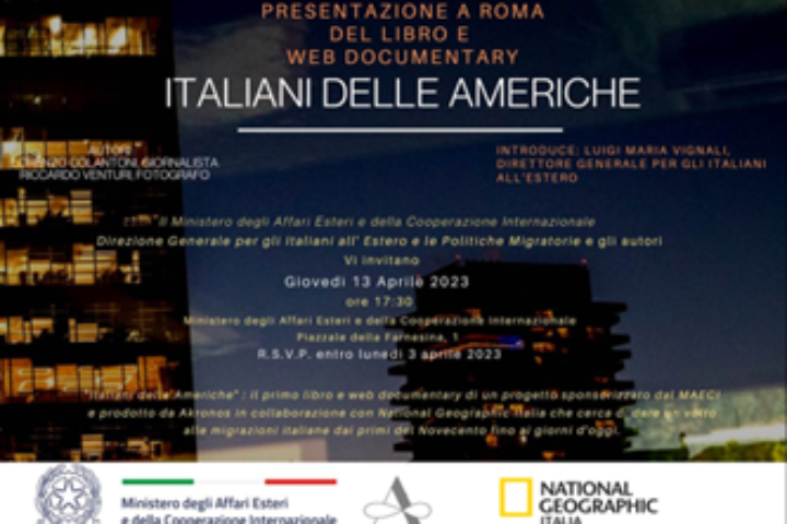 giovedi 13 aprile alla farnesina la presentazione del libro e web documentary di italiani delle americhe immagine2 333x223