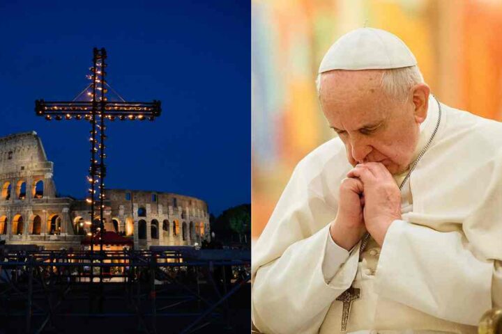 papa francesco via crucis