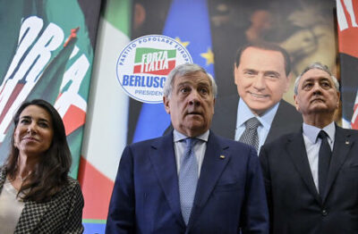conferenza stampa di forza italia