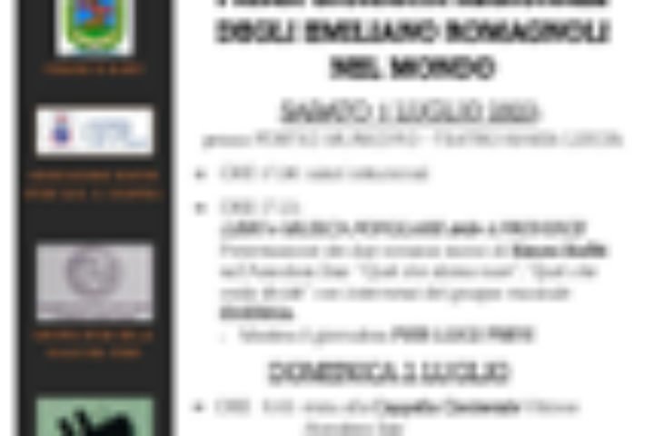 a bardi la giornata degli emiliano romagnoli nel mondo 1 e 2 luglio immagine14