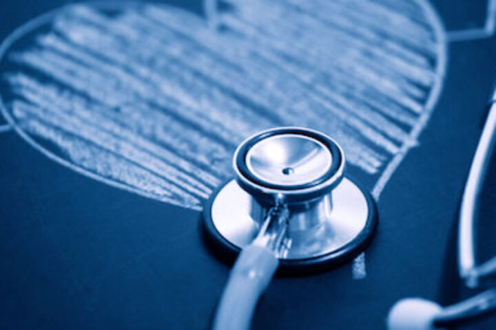 stethoscope with a heart