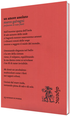 un amore assoluto marco galvagni