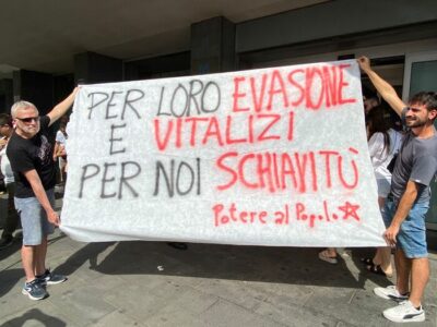 protesta reddito cittadinanza napoli2