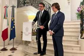 argentina ambasciata ditalia allimprenditore diego federico badaloni giner lonorificenza di cavaliere dellordine della stella ditalia immagine17