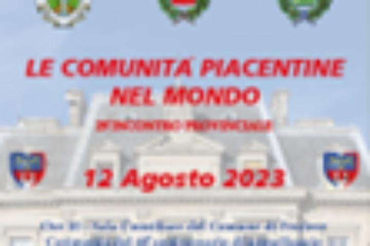 emilia romagna domani il 29° incontro provinciale delle comunita piacentine nel mondo immagine9