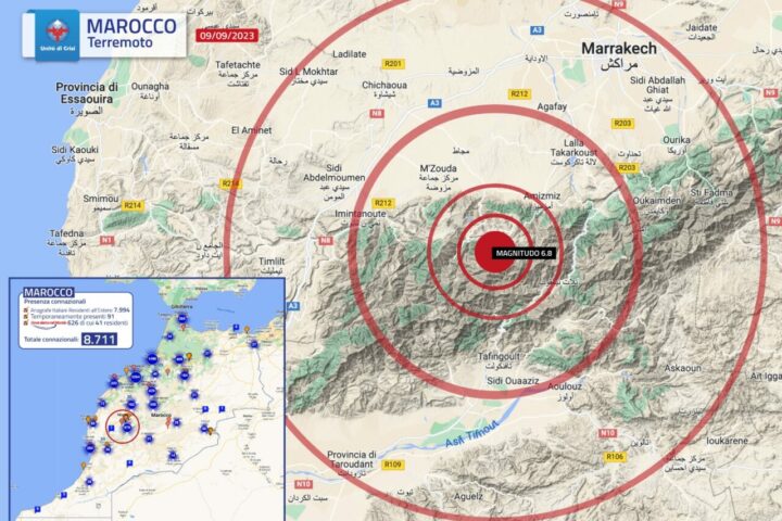marocco terremoto