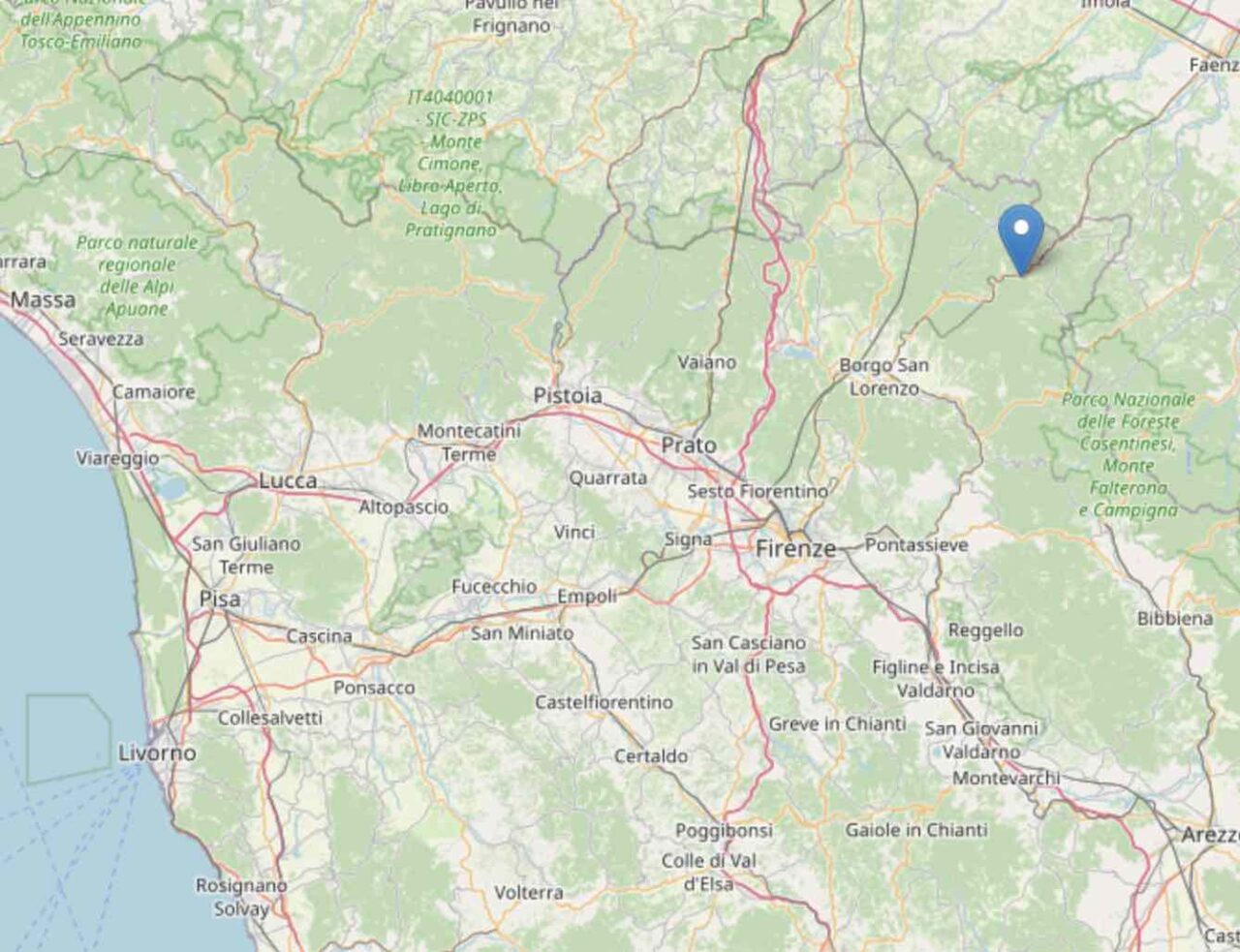 terremoto firenze