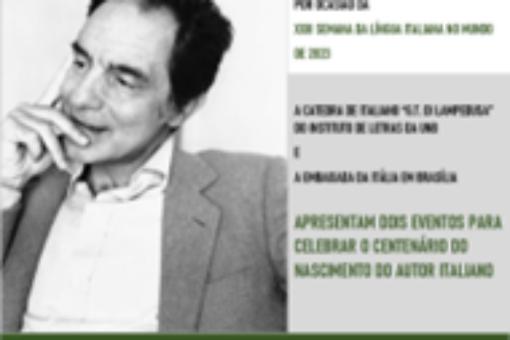brasile ambasciata ditalia due conferenze per la xxiii settimana della lingua italiana e il centenario della nascita di italo calvino immagine11