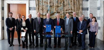 il ministro degli esteri ha firmato un accordo con il presidente della niaf allegrini tajani promuoveremo il turismo delle radici anche negli stati uniti immagine12