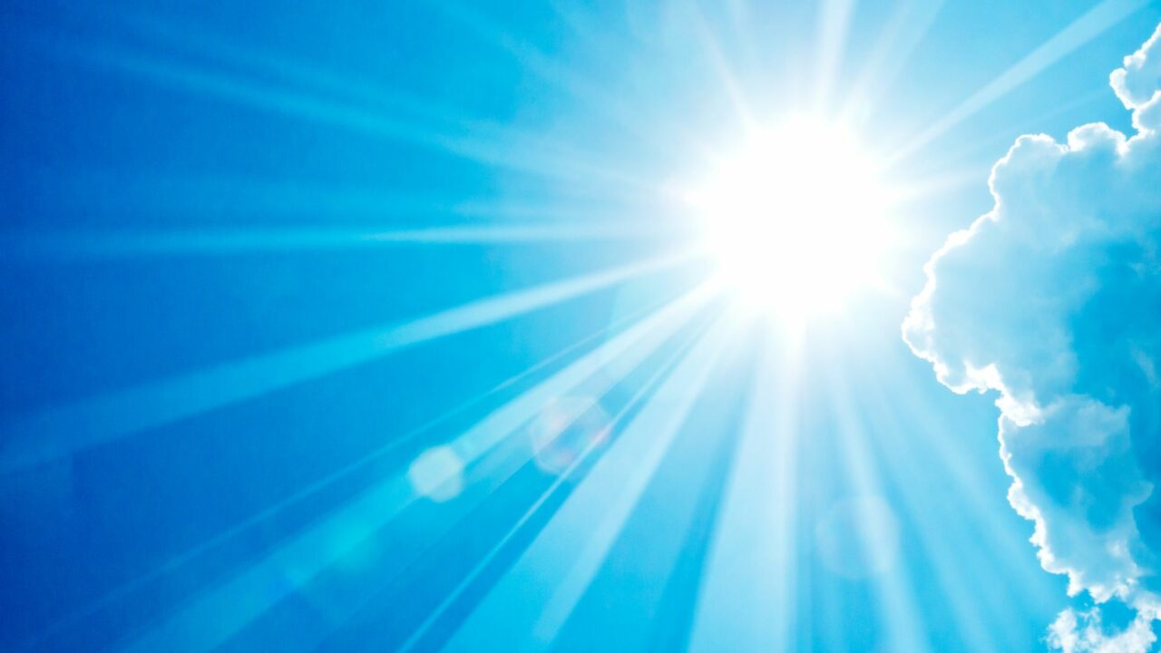 caldo sole meteo