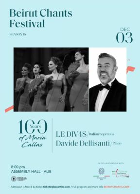 beirut un concerto per celebrare maria callas