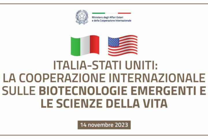 italy us international cooperation on emerging biotechnologies and life sciences