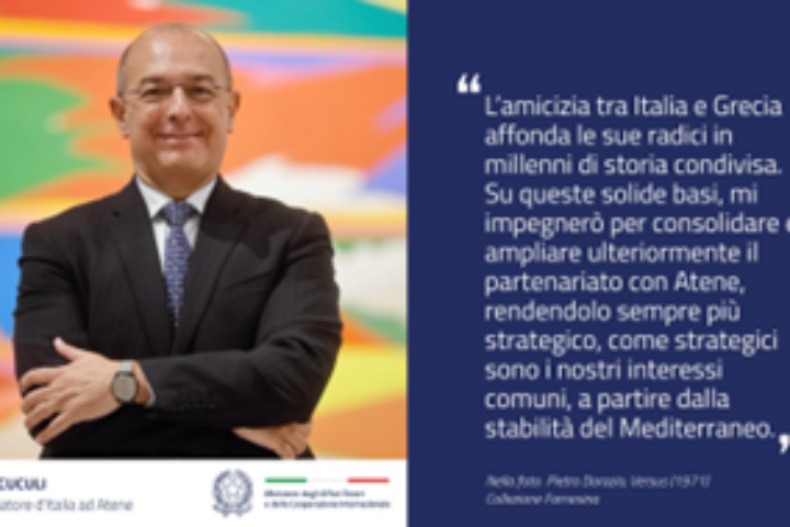 paolo cuculi e il nuovo ambasciatore ditalia in grecia immagine18