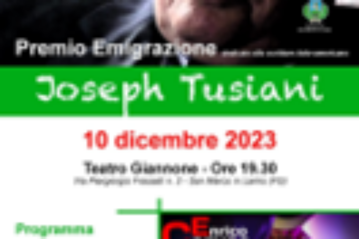 puglia premio allemigrazione a san marco in lamis edizione 2023 dedicata al poeta dei due mondi joseph tusiani 10 dicembre immagine4
