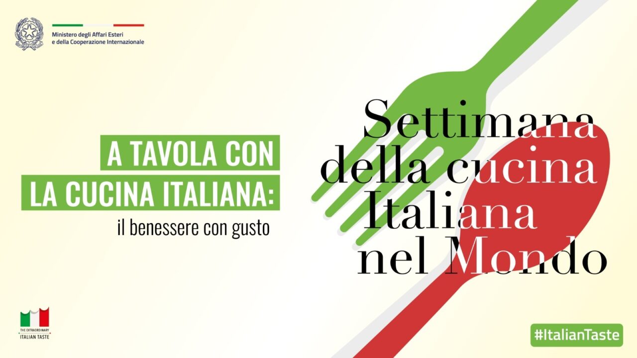 settimana della cucina italiana nel mondo