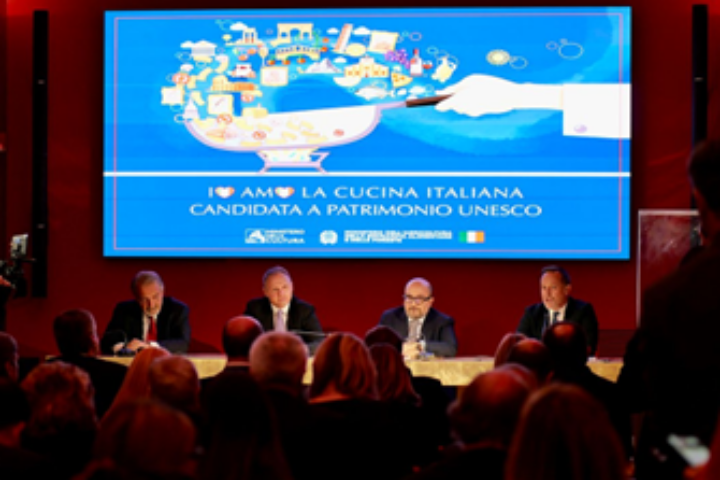 ministerio agricoltura a roma evento di promozione della candidatura della cucina italiana a patrimonio immateriale dellunesco lollobrigida immagine9 403x223