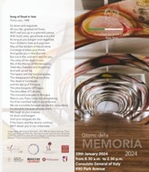 giorno della memoria il 29 gennaio cerimonia commemorativa delle vittime della shoah presso il consolato generale ditalia a new york immagine1