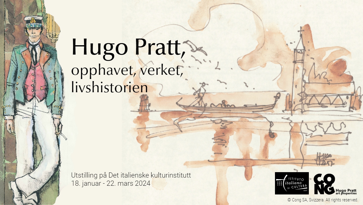hugo pratt e corto maltese ad oslo