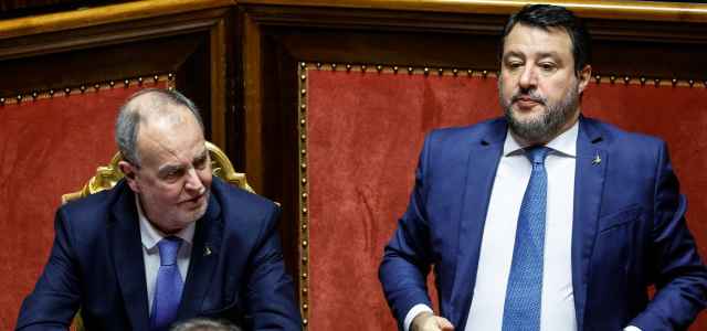 calderoli salvini autonomia lega senato ansa 2024 640x300