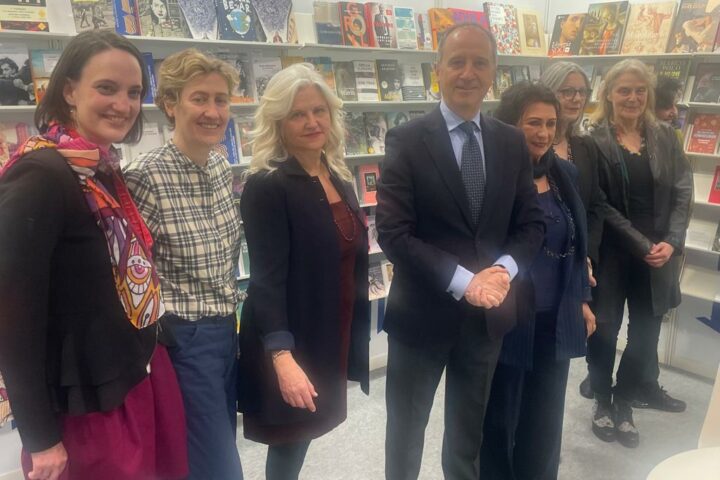 ambasciatore varricchio visita fiera del libro di lipsia