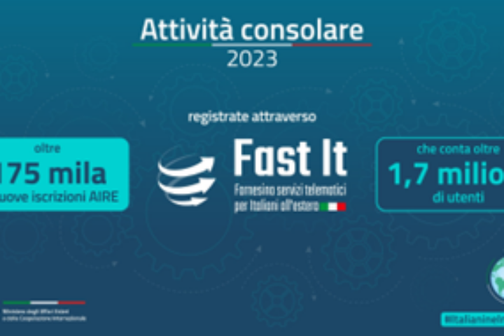 farnesina piu di 175 mila le nuove iscrizioni aire attraverso il portale fast it immagine8