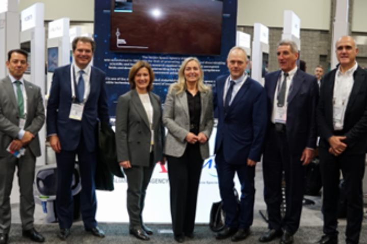 focus sul partenariato italia usa nello spazio nella visita dellambasciatrice zappia alle aziende italiane al satellite 2024 di washington immagine7 340x223