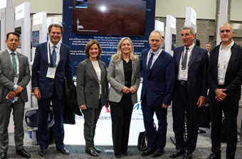 focus sul partenariato italia usa nello spazio nella visita dellambasciatrice zappia alle aziende italiane al satellite 2024 di washington immagine7 340x223