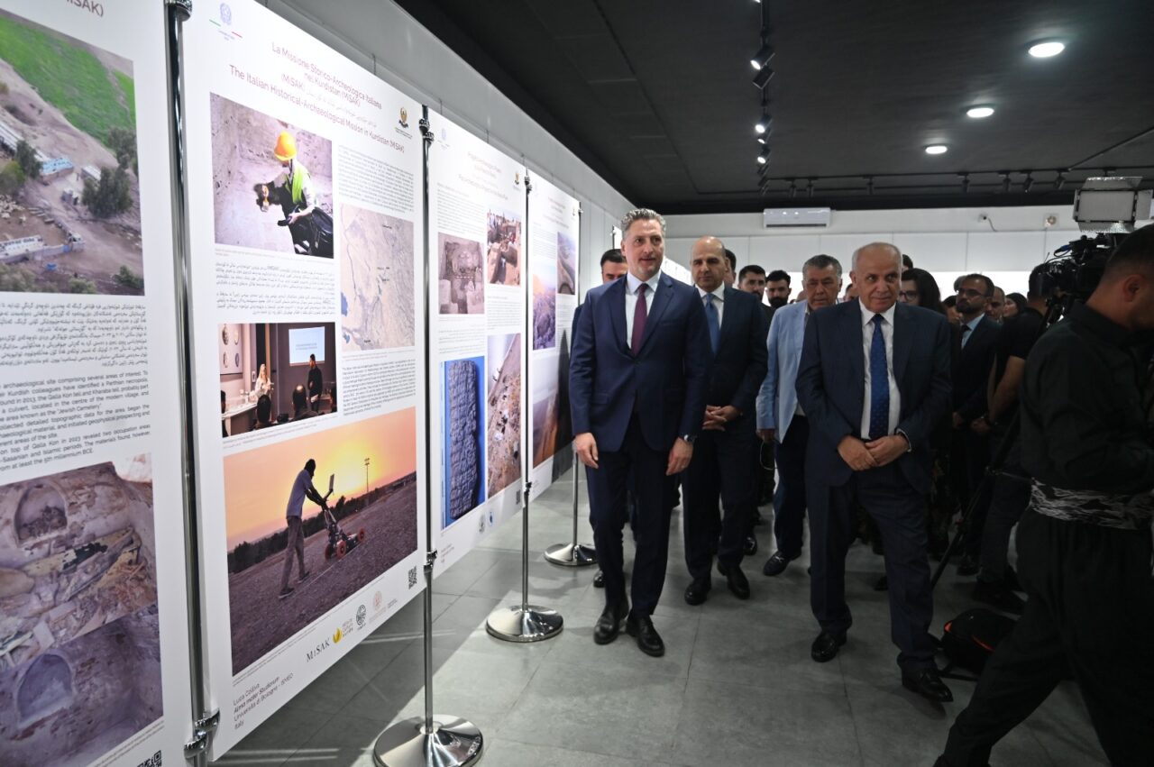 erbil una mostra sulle missioni archeologiche italiane