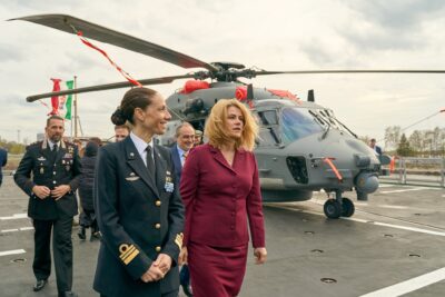 lettonia premier silina visita fregata italiana luigi rizzo