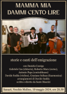 facebppk sardegna a sassari mamma mia dammi cento lire storie e canti dellemigrazione 10 maggio immagine3