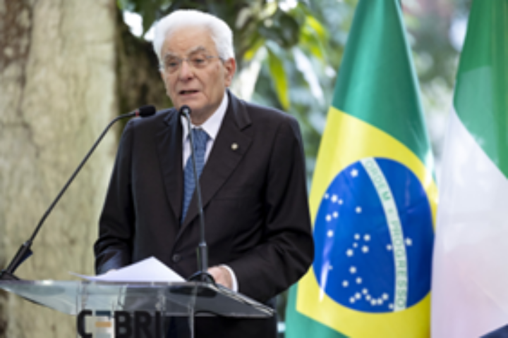 presidenza della repubblica visita di stato in brasile mattarella a rio de janeiro. lintervento al cebri immagine13