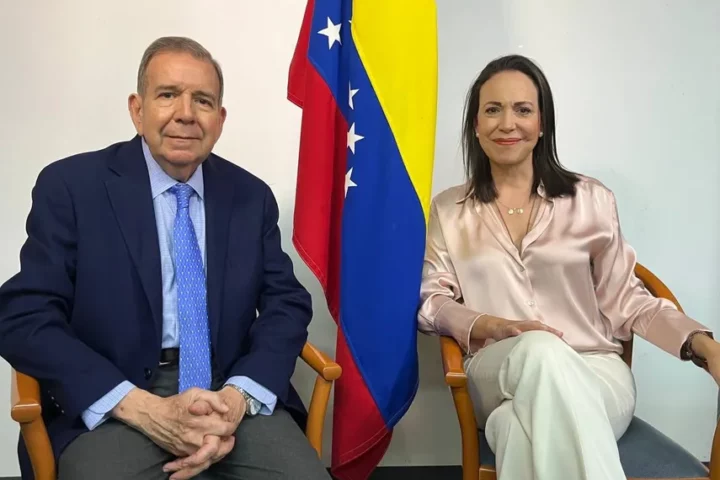 maria corina y edmundo gonzalezjpg