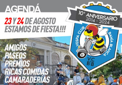 bahia blanca celebra la vespa piaggio simbolo universale del made in italy