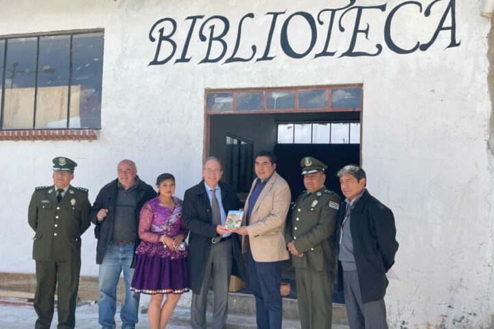 la paz lambasciatore messineo in visita al centro di reinserimento sociale qalauma