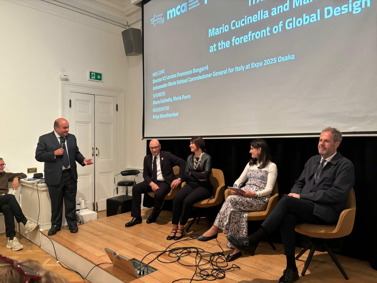 londra presentazione del padiglione italia expo 2025 scaled