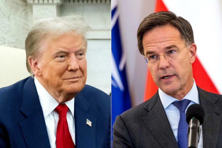 trump rutte doppia combo afp